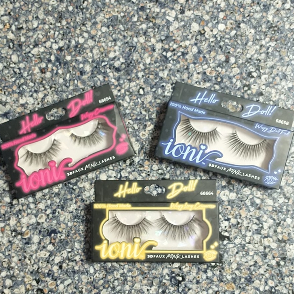 Ioni 3D Faux Mink Lashes Lot